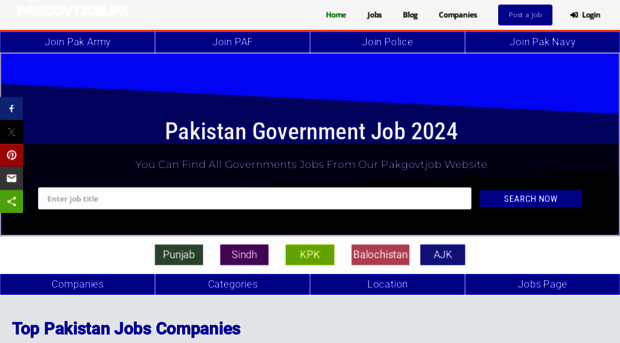 pakgovtjob.pk