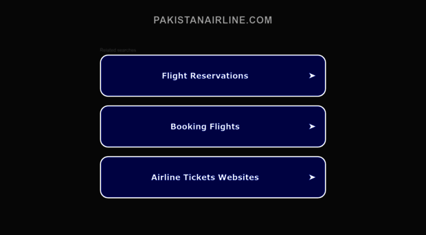 pakistanairline.com