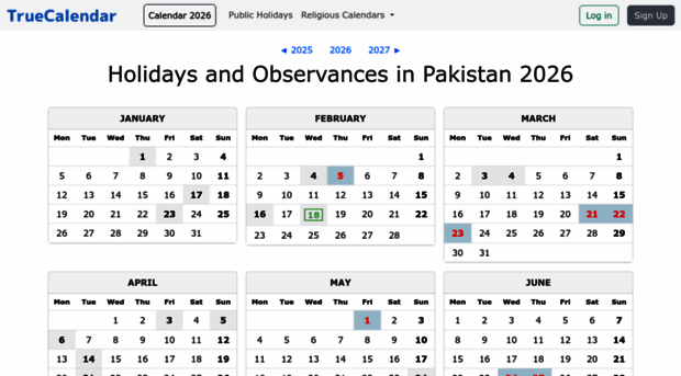 pakistancalendar.com