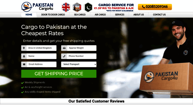 pakistancargo4u.co.uk