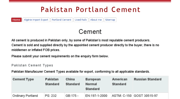 pakistancement.info