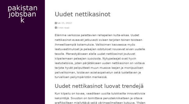 pakistanjobsbank.org