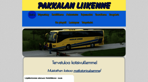 pakkalanliikenne.com