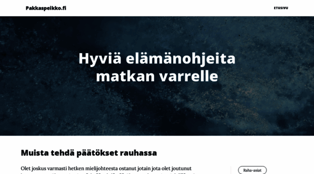pakkaspeikko.fi