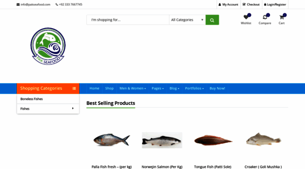 pakseafood.net