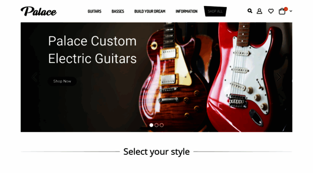 palaceguitars.com