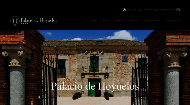 palaciodehoyuelos.com