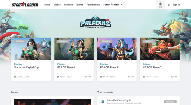 paladins.starladder.com