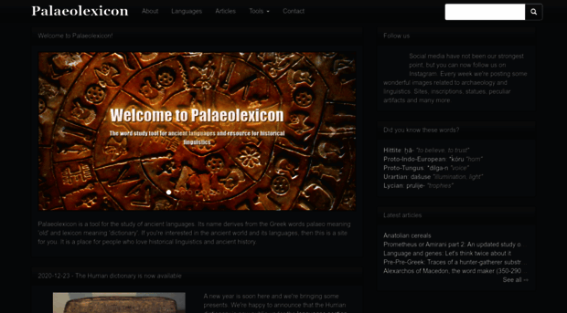 palaeolexicon.com