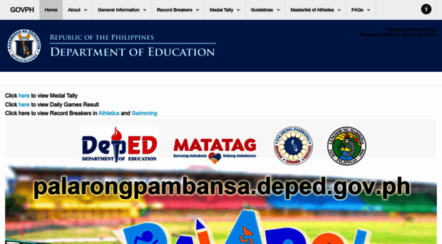 palarongpambansa.deped.gov.ph