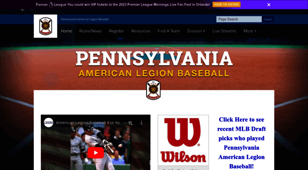 palbaseball.com