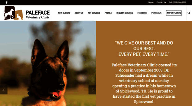 palefaceveterinaryclinic.com