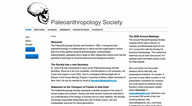 paleoanthro.org