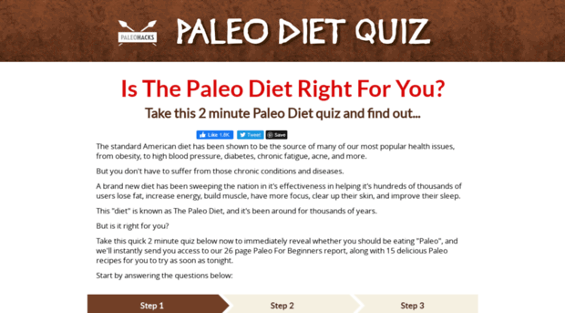 paleoquiz.com