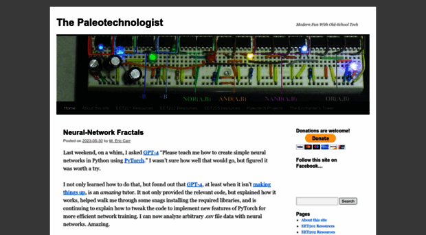 paleotechnologist.net