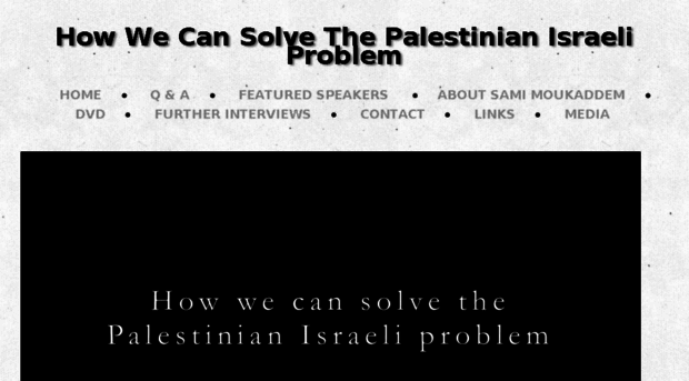 palestine-israel-problem.com