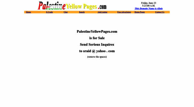 palestineyellowpages.com