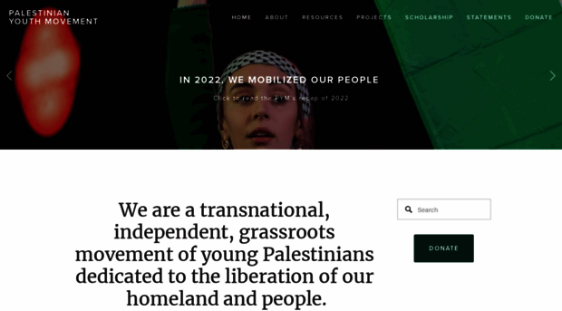 palestinianyouthmovement.com