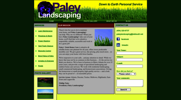 paleylandscaping.com