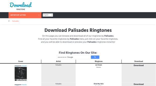 palisades.download-ringtone.com