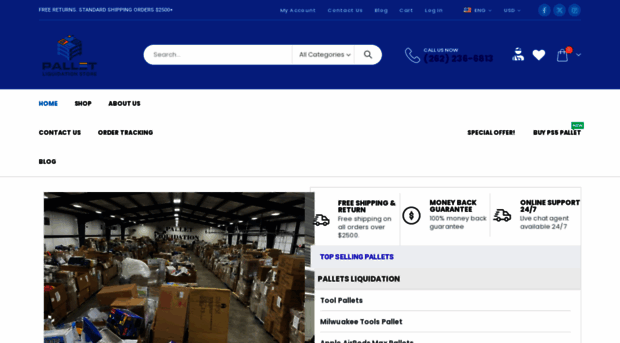 palletliquidationsale.com