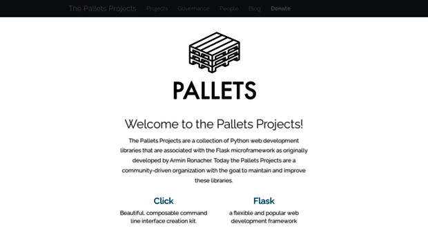 palletsproject.com