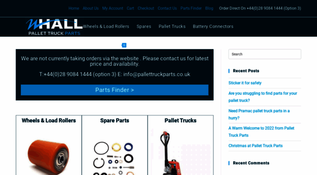 pallettruckparts.co.uk