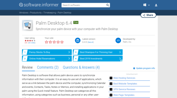 palm-desktop.informer.com