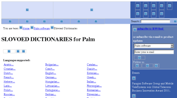 palm-dictionaries.penreader.com