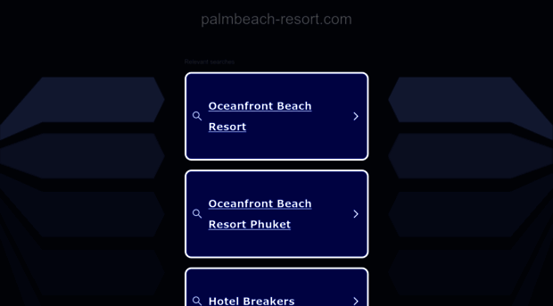 palmbeach-resort.com