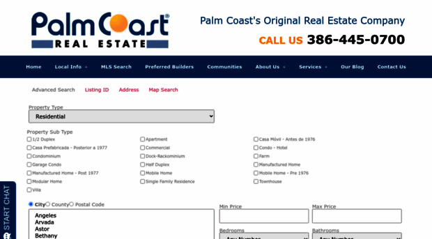 palmcoastrealestate.idxbroker.com