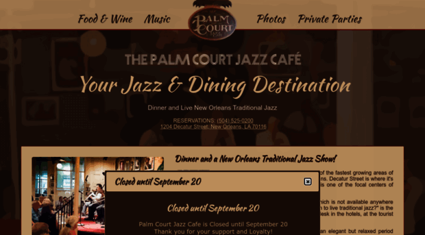 palmcourtjazzcafe.com