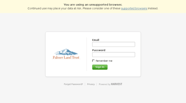 palmerlandtrust.harvestapp.com