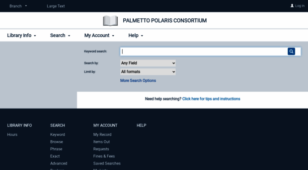 palmetto.polarislibrary.com