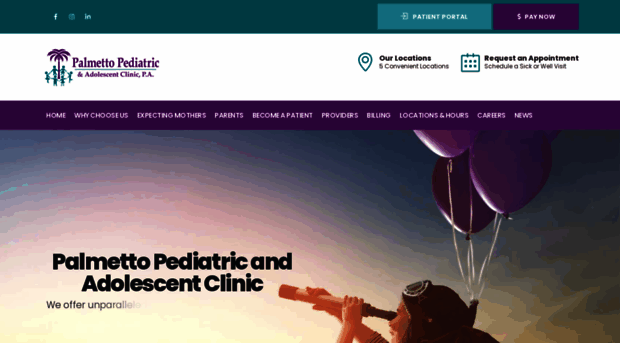 palmettopediatric.com