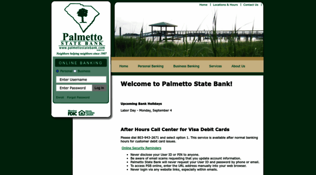 palmettostatebank.com