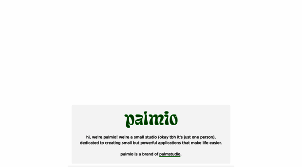 palmio.io