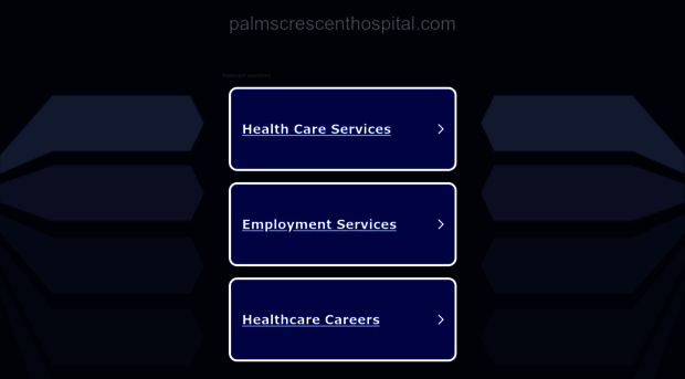 palmscrescenthospital.com