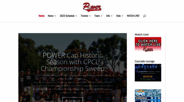 palmspringspowerbaseball.com