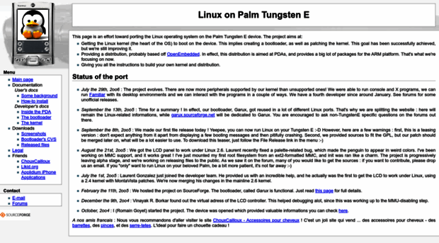 palmtelinux.sourceforge.net