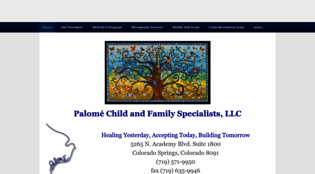 palomechildandfamilyspecialists.com