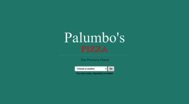 palumbospizza.net
