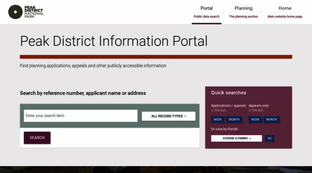 pam.peakdistrict.gov.uk