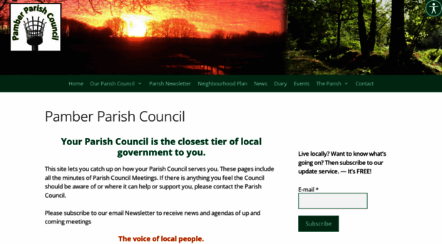 pamber-pc.gov.uk