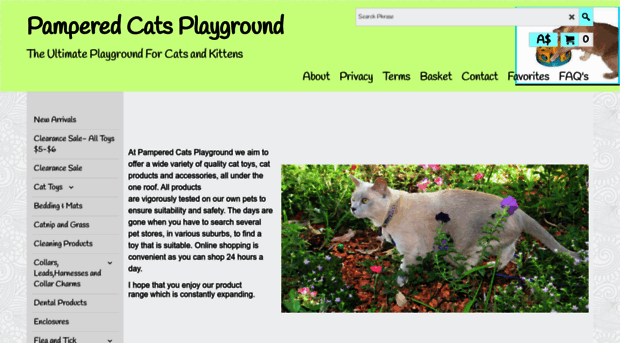 pamperedcatsplayground.com.au