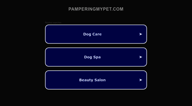 pamperingmypet.com