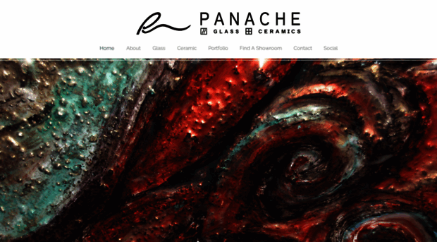 panacheglassandceramics.com