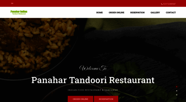 panaharindianrestaurant.co.uk