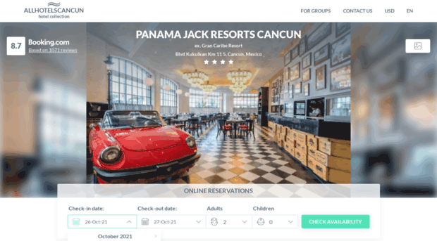 panama-jack-resorts-gran-caribe.allhotelscancun.com