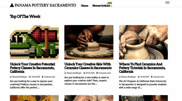 panamapotterysacramento.com